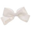 Medium Artisan Linen Bow with Duck Clip
