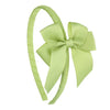 Girl's Hairband with Grograin Double Bow