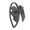 Girl's Hairband with Grograin Double Bow
