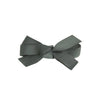 Little Bow Triple Tie Grosgrain on duck clip