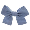 Medium Artisan Linen Bow with Duck Clip