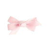 Little Bow Triple Tie Grosgrain on duck clip