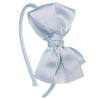 Soft headband with bright maxi bow handmade in Spain