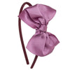 Soft headband with bright maxi bow handmade in Spain