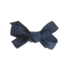 Little Bow Triple Tie Grosgrain on duck clip