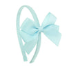 Girl's Hairband with Grograin Double Bow