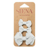 Set of 2 little bows and a medium bow on duck clips