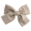 Large Glossy Satin Hairbow 15 Cm. Barrette
