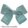 Medium Artisan Linen Bow with Duck Clip
