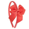Girl's Hairband with Grograin Double Bow