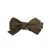 Little Bow Triple Tie Grosgrain on duck clip