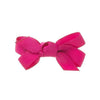 Little Bow Triple Tie Grosgrain on duck clip