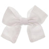 Medium Artisan Linen Bow with Duck Clip