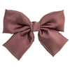 Large Glossy Satin Hairbow 15 Cm. Barrette