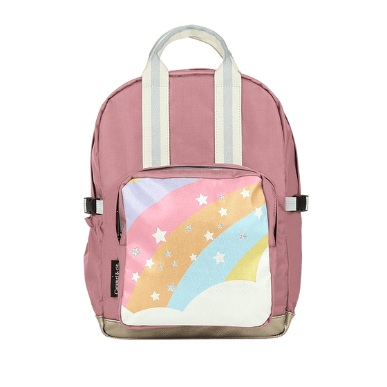 Caramel et Cie- Starry Rainbow Backpack (M) - CHAT-MALO Paris