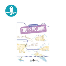  Livre La Cabane Bleue - Suis du doigt l'ours polaire - CHAT-MALO Paris