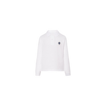  Crested long-sleeve cotton polo (KS1) - CHAT-MALO Paris