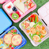 Mum Made Yum - Bento Lunchbox (Medium) - Sparkle Blue Soccer