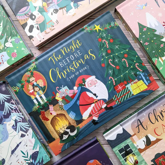 The Night Before Christmas Pop-Up Book - CHAT-MALO Paris