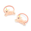 Inca UK - Animal motif elastics - Pastels - Card of 2 - 3mm thick