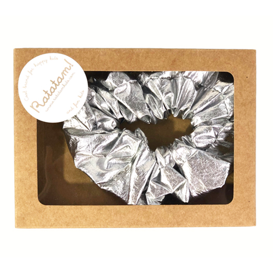 Ratatam! - The elastic metallic scrunchie