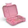 Mum Made Yum - Bento Lunchbox (Medium) - Sparkle Pink Rainbow Love