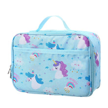  Mum Made Yum - Insulated Lunch Cooler Carry Bag – Blue Unicorn