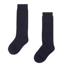  Navy Color Medium School Socks