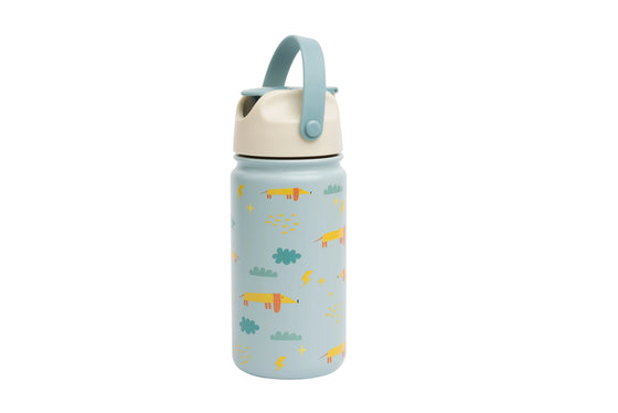 The Cotton Cloud - Insulated Stainless Steel Green Dog