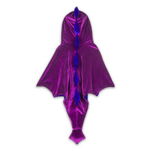  Ratatam! - The blue & purple velvet dragon costume cape