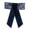 Siena Hair Accessories - Velvet And Textured Ribbon Hairbow Barrette