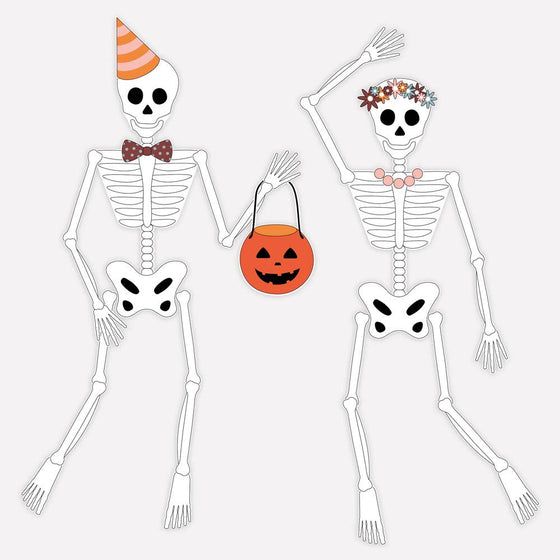 Halloween - Paper Skeleton for decoration