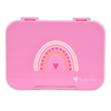 Mum Made Yum - Bento Lunchbox (Medium) - Light Pink Rainbow Love