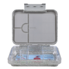 Mum Made Yum - Bento Lunchbox (Large) - Sparkle Silver Monkey