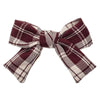 Siena Hair Accessories - Tartan hairbow 9.5 cm with hair clip