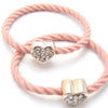 Inca UK - Twisted Elastics - Heart Motif - Card of 6 - 2mm Thick