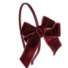 Siena Hair Accessories - Headband with velvet looped hairbow
