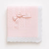 Cotton Socks - 1010 Blanket with lace 110x110 cm 100% Cotton