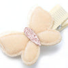 Inca UK - Card of 2 Velvet Butterfly Clips 3.5cm