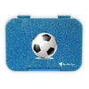 Mum Made Yum - Bento Lunchbox (Medium) - Sparkle Blue Soccer
