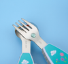 Mum Made Yum - Spoon & Fork Kids Cutlery Set - Rainbow