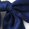 Inca UK - Navy bow barrette hair clip with tails 10cm