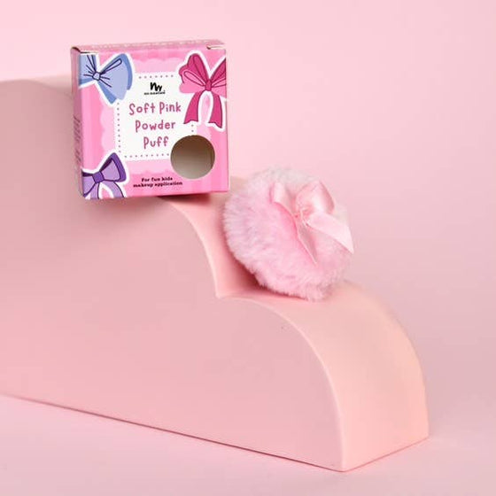 no nasties kids - Soft Pink Powder Puff
