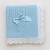 Cotton Socks - 1010 Blanket with lace 110x110 cm 100% Cotton