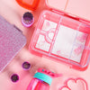 Mum Made Yum - Bento Lunchbox (Large) - Sparkle Pink Fairy Garden