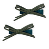 Koquitos | Hair Accessories - Pack of 2 faux leather clips