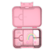 Mum Made Yum - Bento Lunchbox (Medium) - Sparkle Pink Rainbow Love