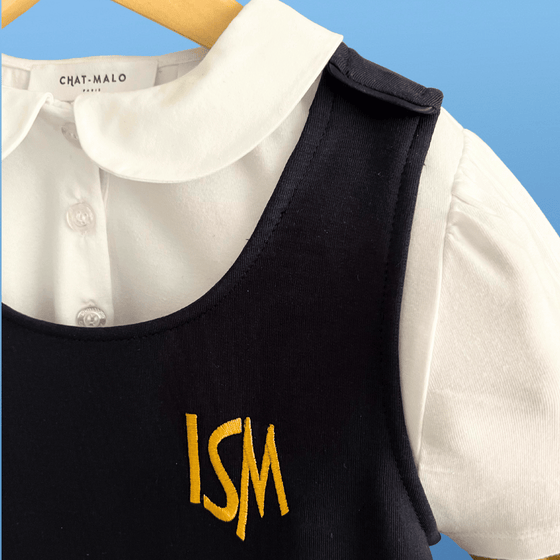 ISM Pinafore Dress (Primary) - CHAT-MALO Paris