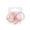 Inca UK - Twisted Elastics - Heart Motif - Card of 6 - 2mm Thick