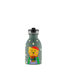  24Bottles - Bottiglia per Bambini | Gatto Intelligente - 250 ml